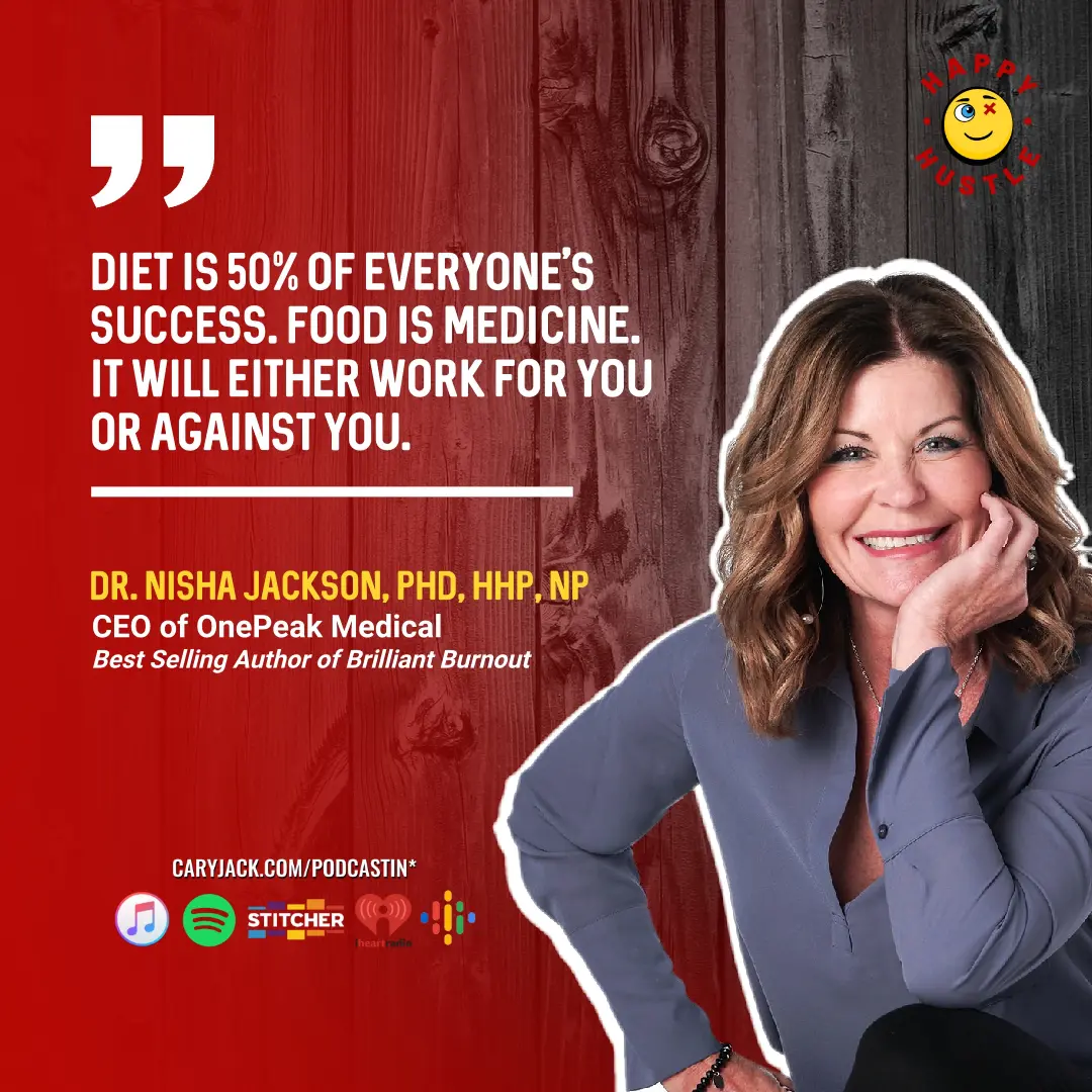 Balance Your Hormones & Mitigate Toxic Stress to Avoid Burnout with Entrepreneur, Speaker, and Bestselling Author Dr. Nisha Jackson PHD, NP, HHP — quote