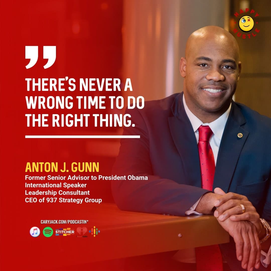 Former Presidential Senior Advisor Shares How To Solve Big Problems More Effectively with Anton J. Gunn — quote