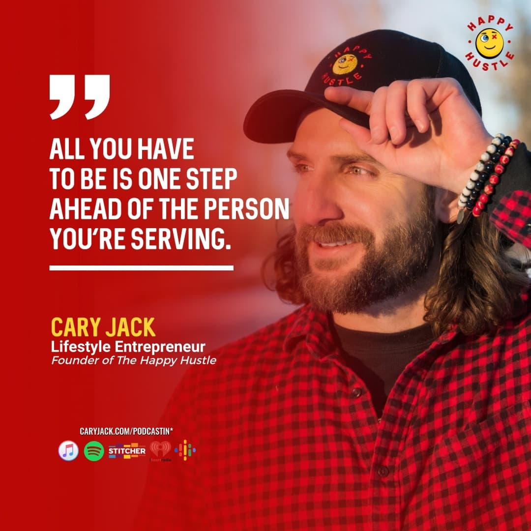 One Step Ahead with Cary Jack — quote