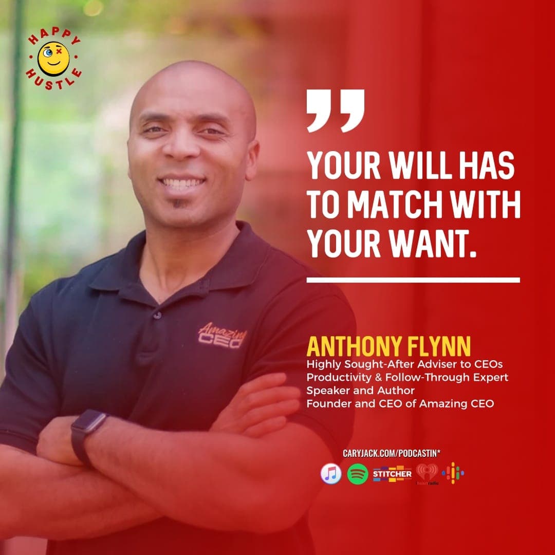 Optimize Your Productivity and Increase Profitability with Highly Sought-After Productivity Expert and Founder of Amazing CEO Anthony Flynn — quote