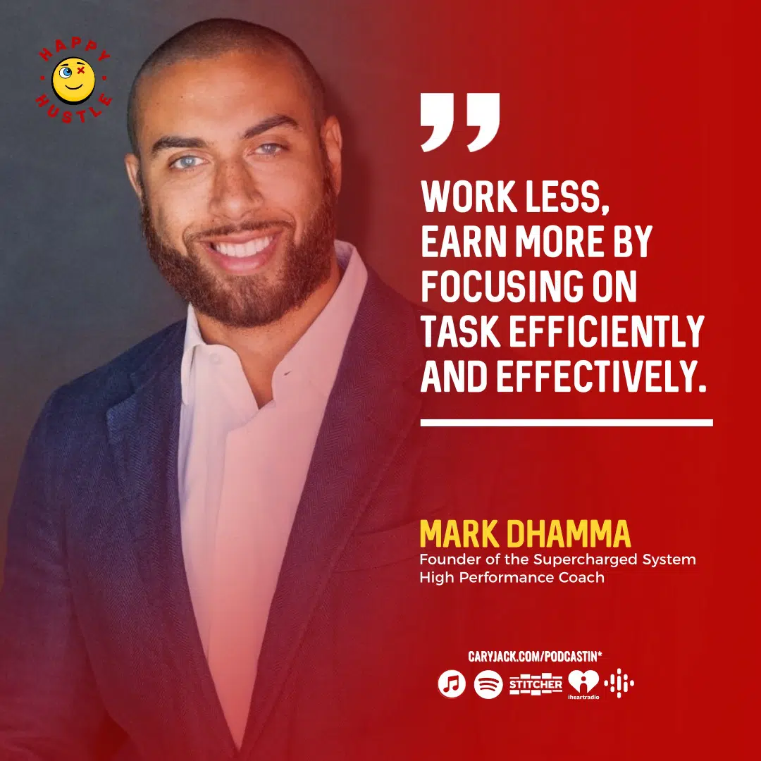 Supercharge Your Performance and Optimize Productivity with Founder of the Supercharged System and High-Performance Coach Mark Dhamma — quote
