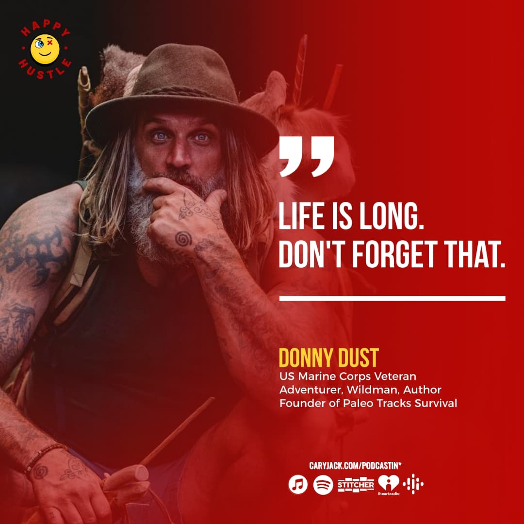 World’s Most Famous Caveman Shares How to Tap Into Your PRIMAL POWER with Founder of Paleo Tracks Survival Donny Dust — quote