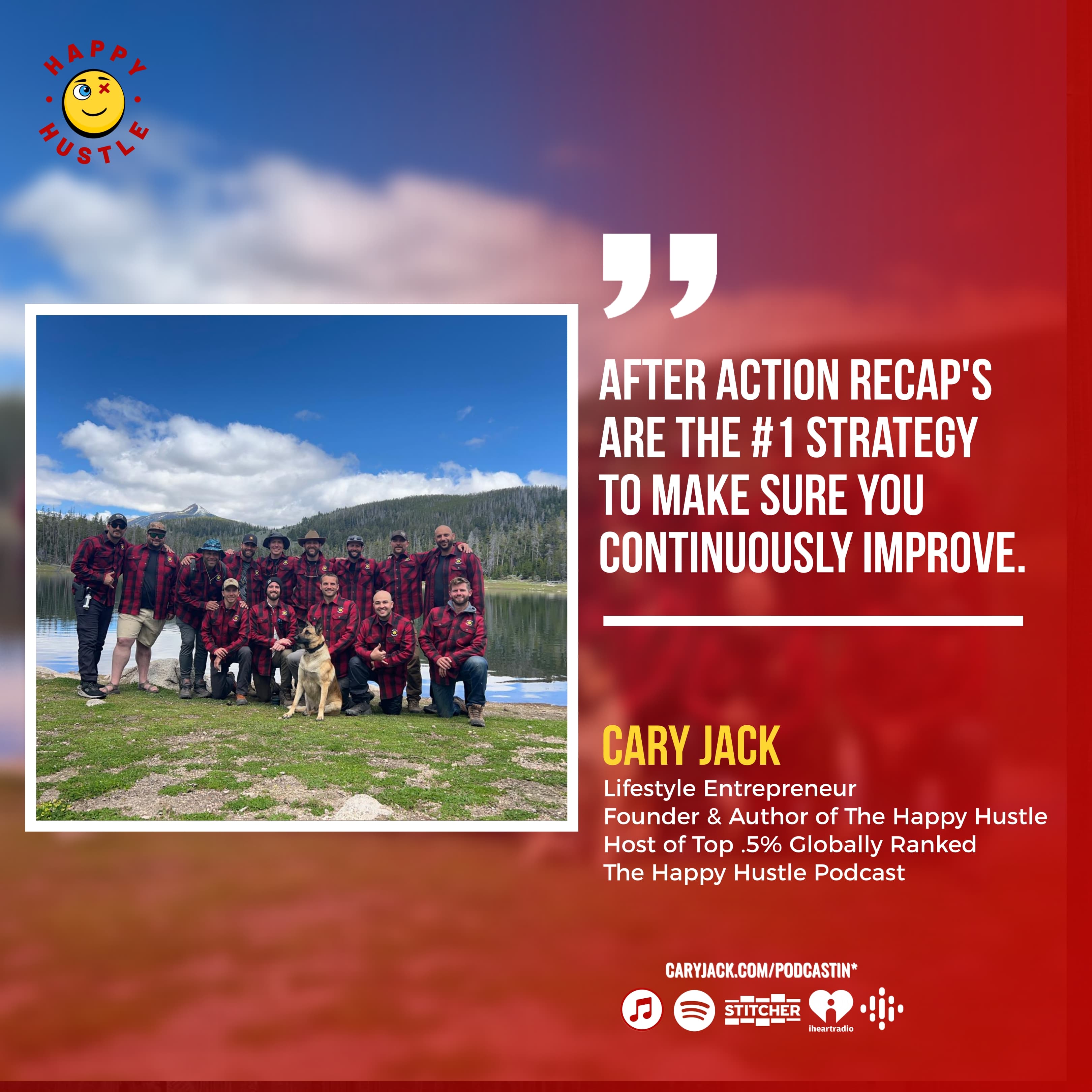 After Action Recap: The #1 Strategy to Continuously Improve with Cary Jack — quote