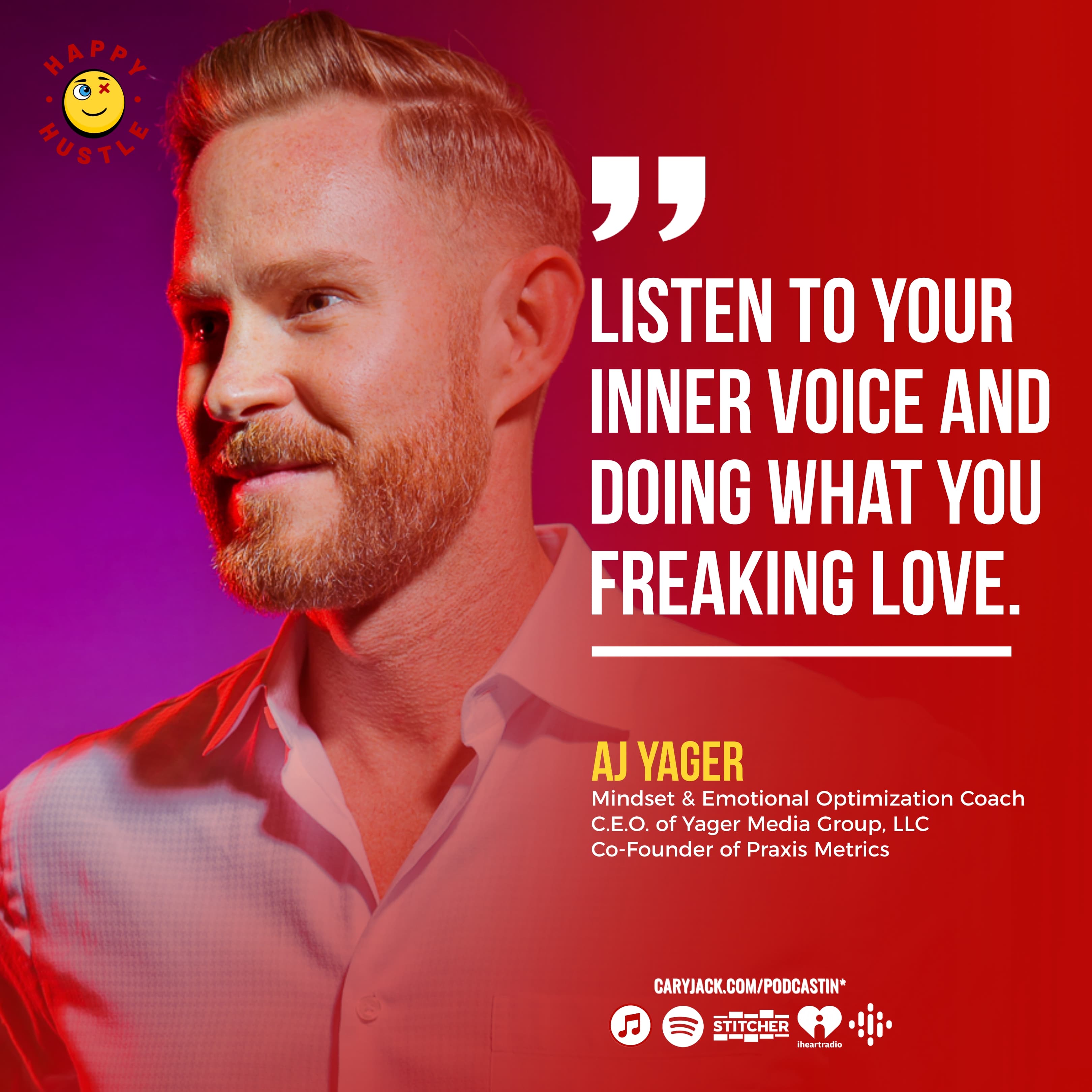 Reprogram Your Mind For Success & Know the Key DATA Drivers to Grow Your Biz with Mindset Optimization Coach, Co-Founder of Praxis Metrics, AJ Yager — quote