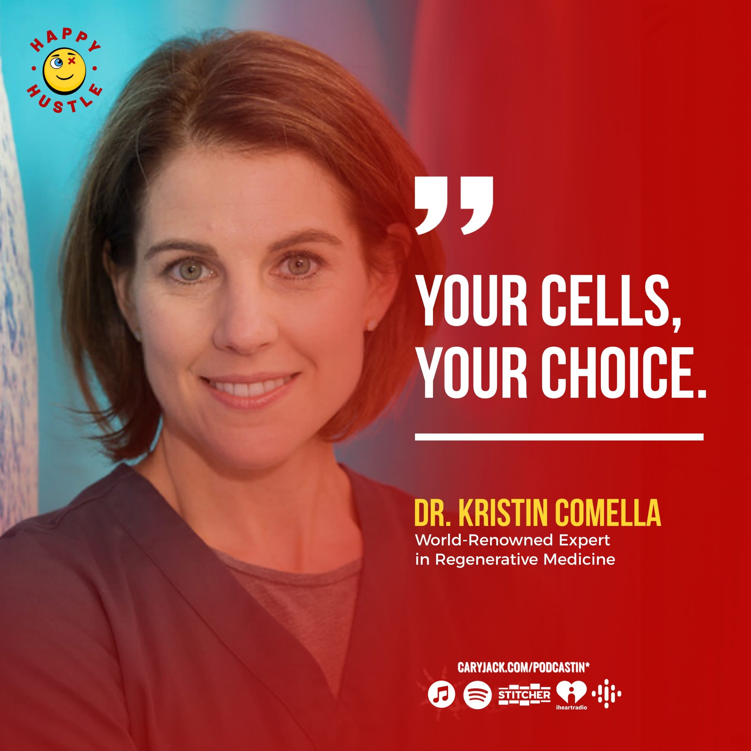 Live Longer! BIOHACK your Health using Stem Cells with World-Renowned Expert in Regenerative Medicine, Kristin Comella PhD — quote