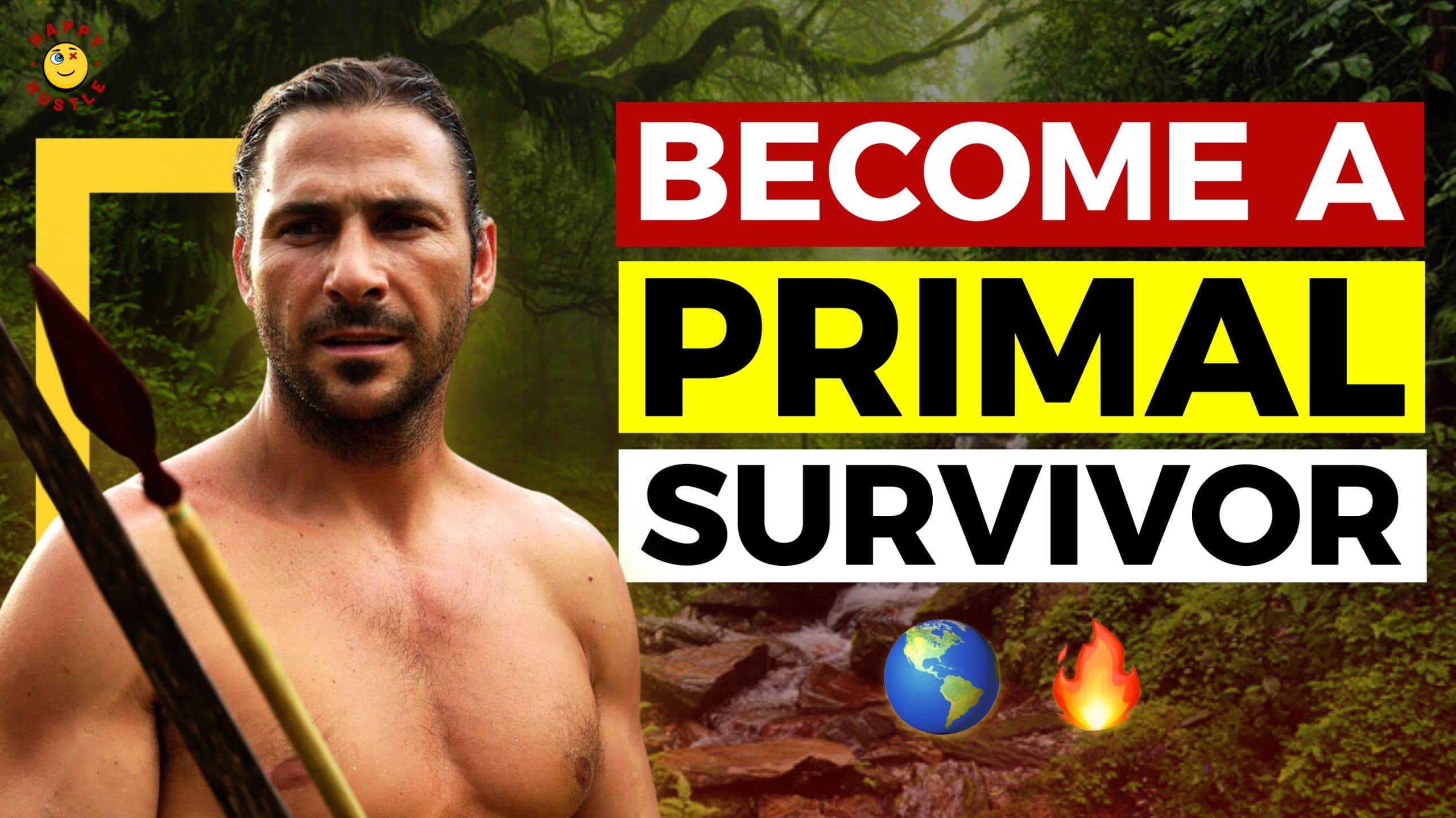 Become a Primal Survivor & THRIVE in your Tribe with National Geographic’s Hit TV Show Host, Hazen Audel