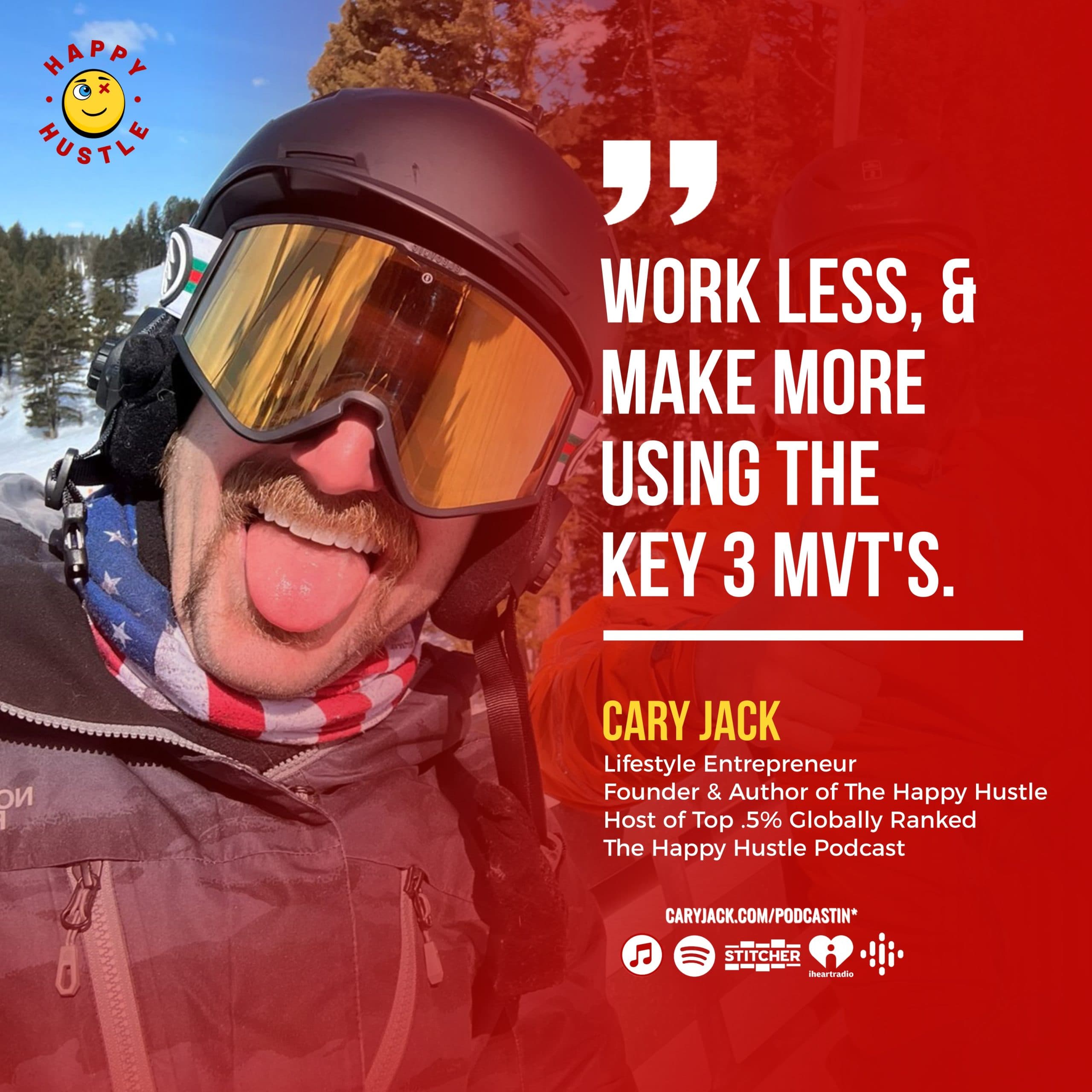 How to WORK LESS & MAKE MORE with Cary Jack — quote