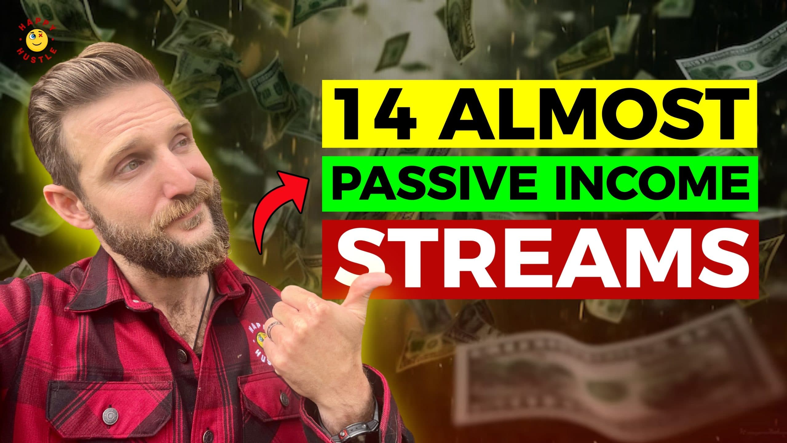 14 Almost PASSIVE INCOME Streams with Cary Jack