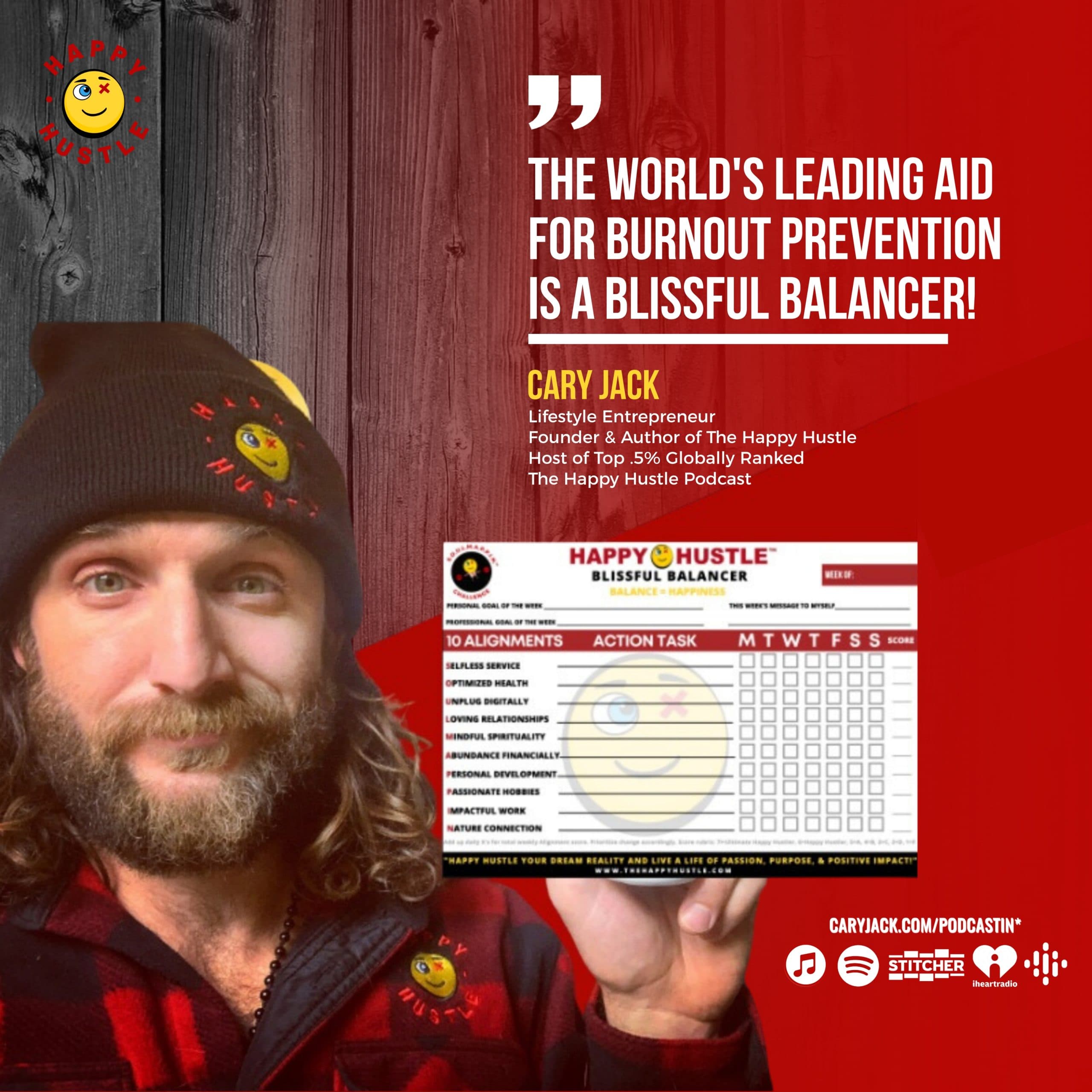 The World’s Leading Aid for BURNOUT PREVENTION with Cary Jack — quote