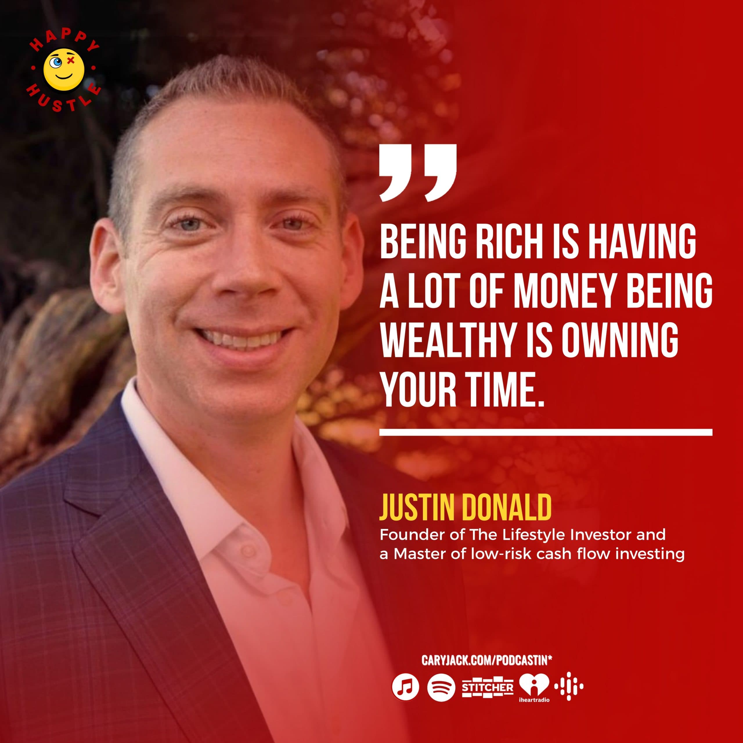 The Lifestyle Investor: The 10 Commandments of Cash Flow Investing for Financial Freedom with WSJ Bestselling Author & Founder of The Lifestyle Investor, Justin Donald — quote