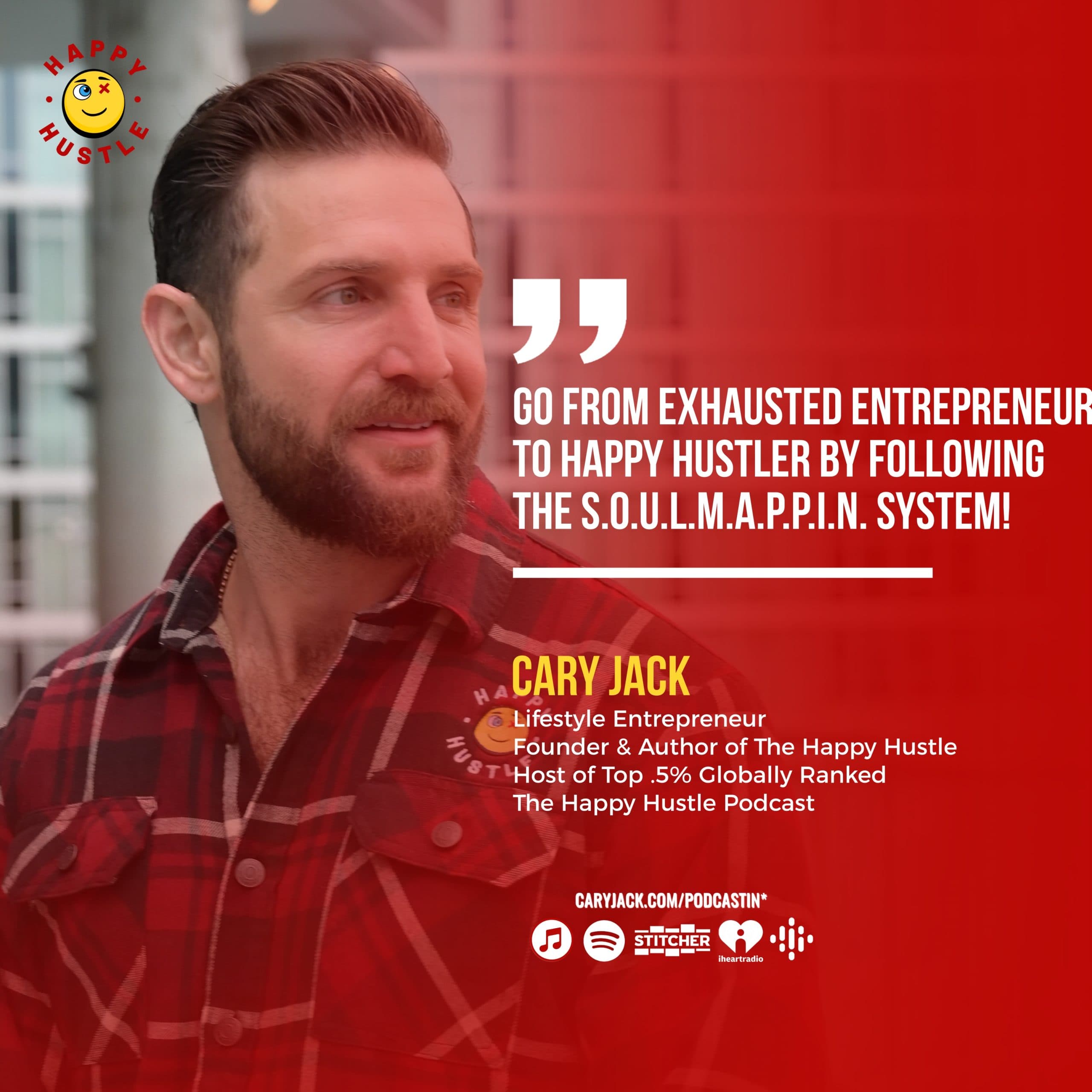 From BURNOUT to BALANCE: The 3 Stages to Become a Happy Hustler with Cary Jack — quote