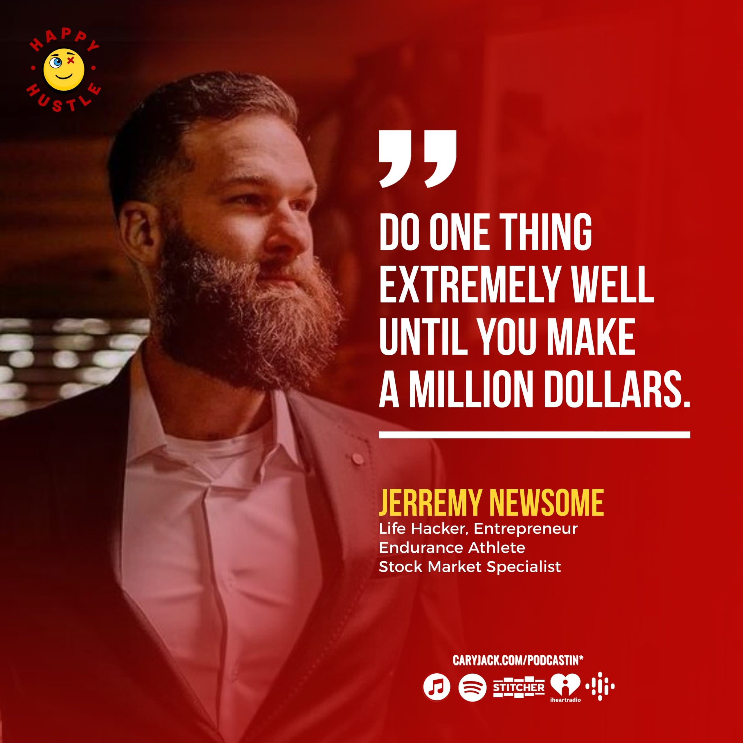 STOCK MARKET SECRETS to Create Cash Flow, Retire Early, and Live Your DREAM Life with Founder of Real Life Trading and Stock Market Specialist, Jerremy Newsome — quote