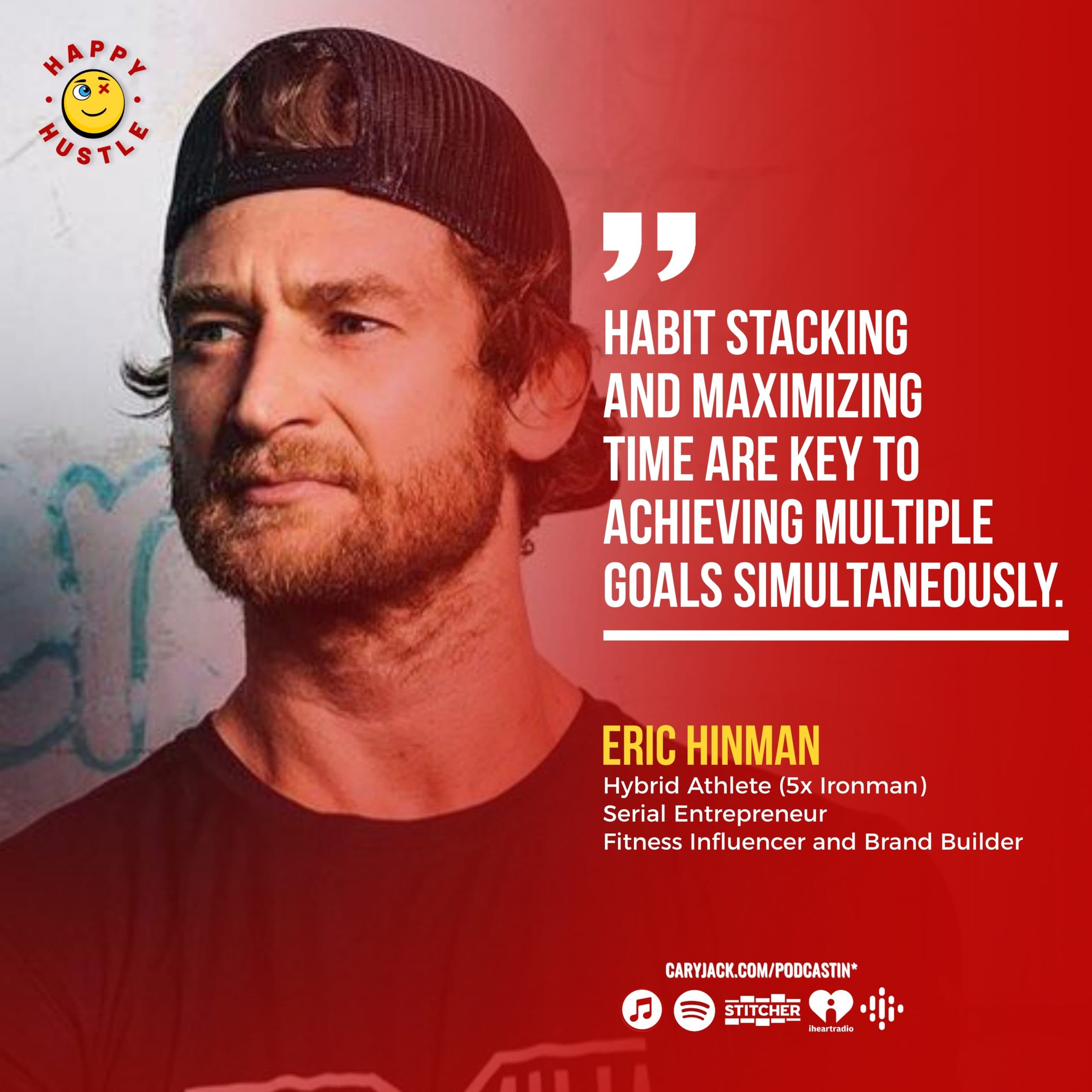 Fitness Influencer Reveals How to OPTIMIZE your HEALTH & Get PAID in the Process with 5x Ironman, Serial Entrepreneur, and Brand Builder, Eric Hinman — quote