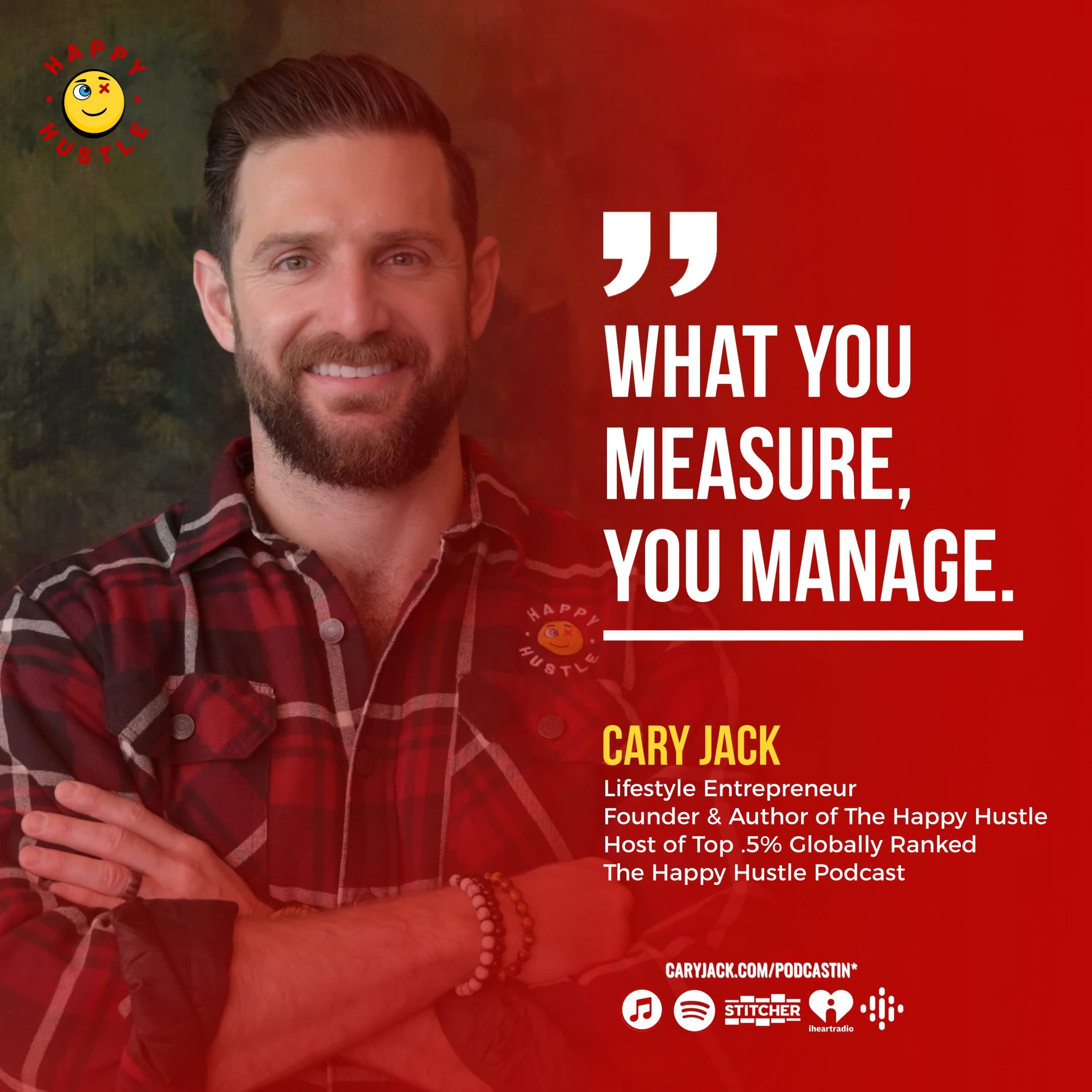 THE HAPPY HUSTLE ASSESSMENT: 10 Questions That Can Change Your Life with Cary Jack — quote