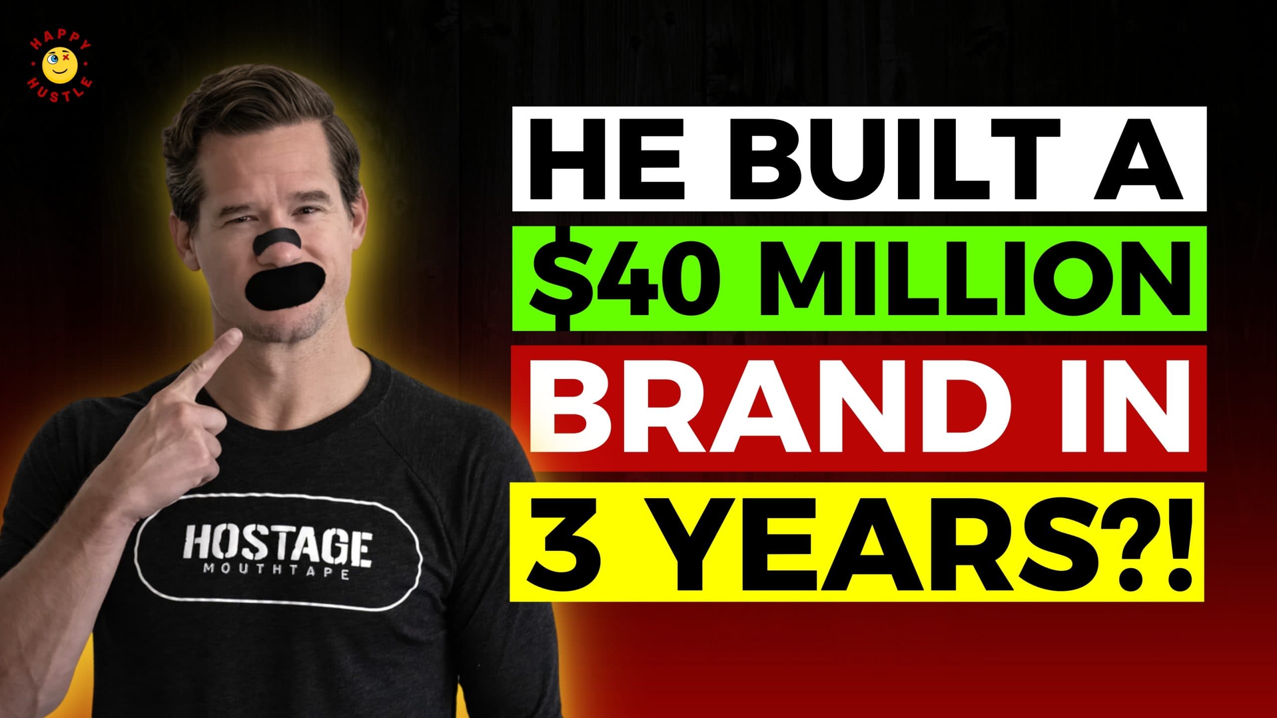 KEY LESSONS from Building a $40 Million Brand in 3 Years with Founder and CEO of Hostage Tape, Alex Neist