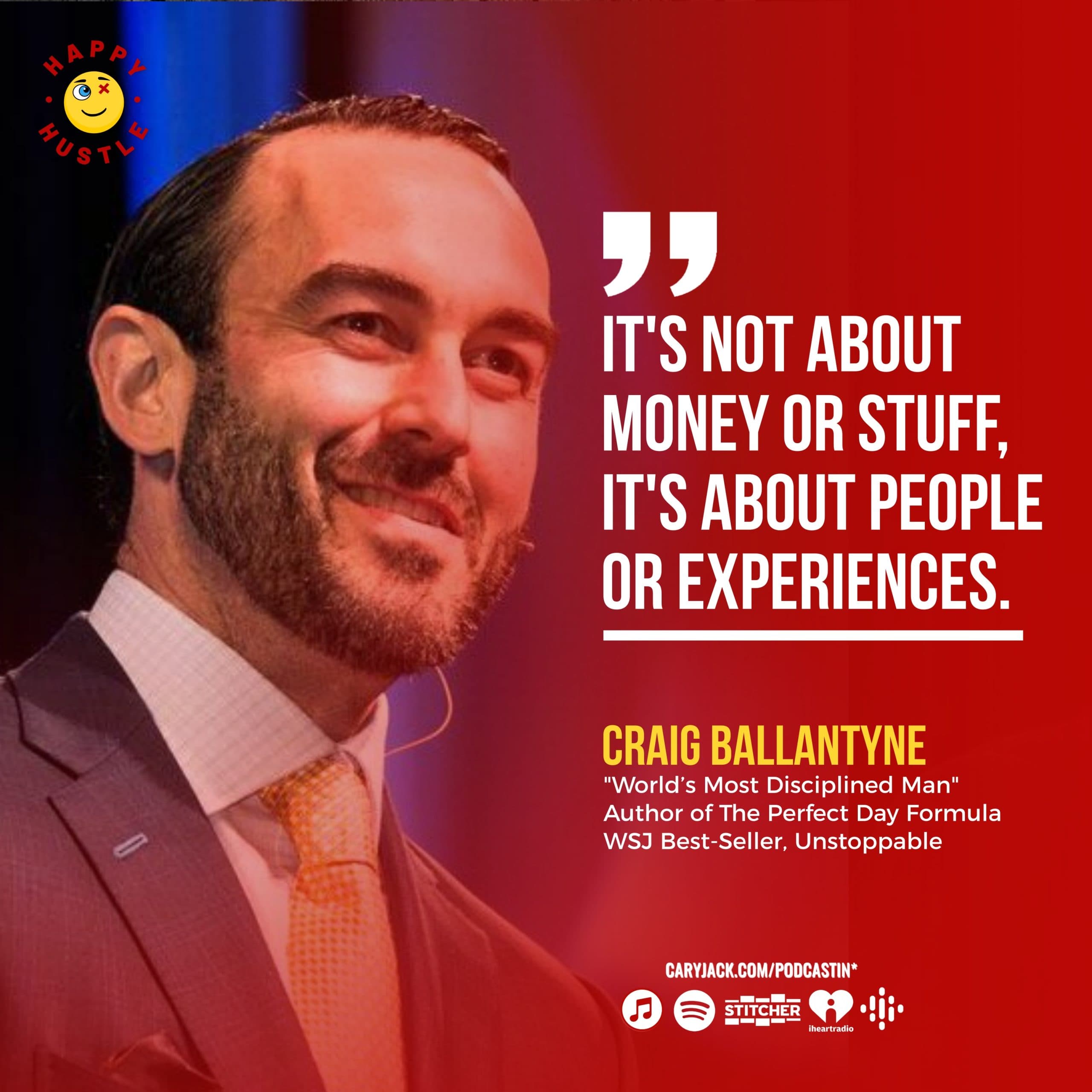 The DARK SIDE of Discipline: Balancing Hustle, Habits, and Human Connection with Serial Entrepreneur, WSJ Best-Selling Author & “The world’s most disciplined man”, Craig Ballantyne — quote