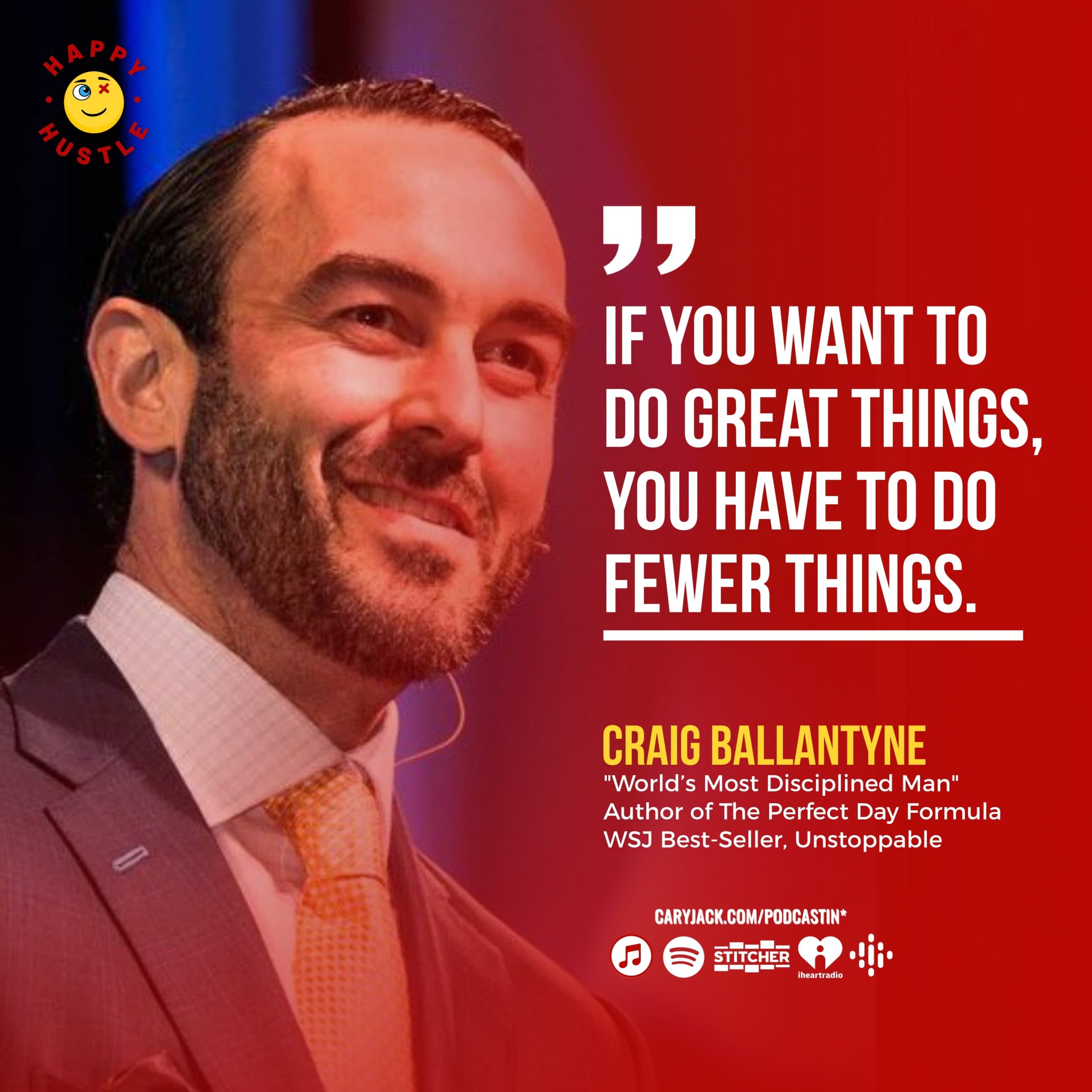 Founder of 5 different 7+ Figure Businesses shares How to Solve Level 10 Problems with Serial Entrepreneur, WSJ Best-Selling Author & “The world’s most disciplined man”, Craig Ballantyne — quote