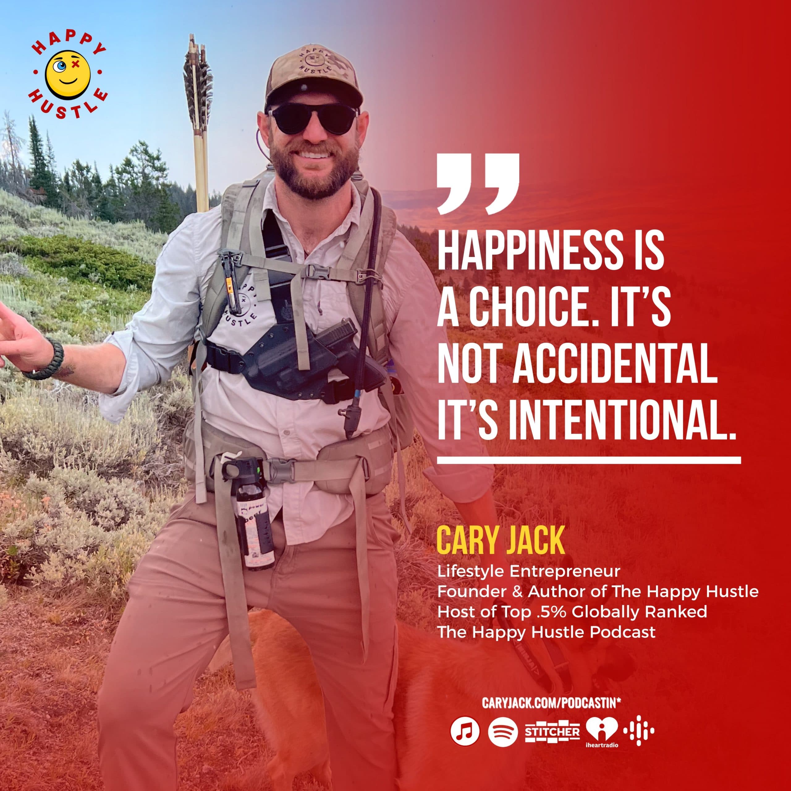 22 Happiness Hacks Backed by Science You Need To Know with Cary Jack — quote