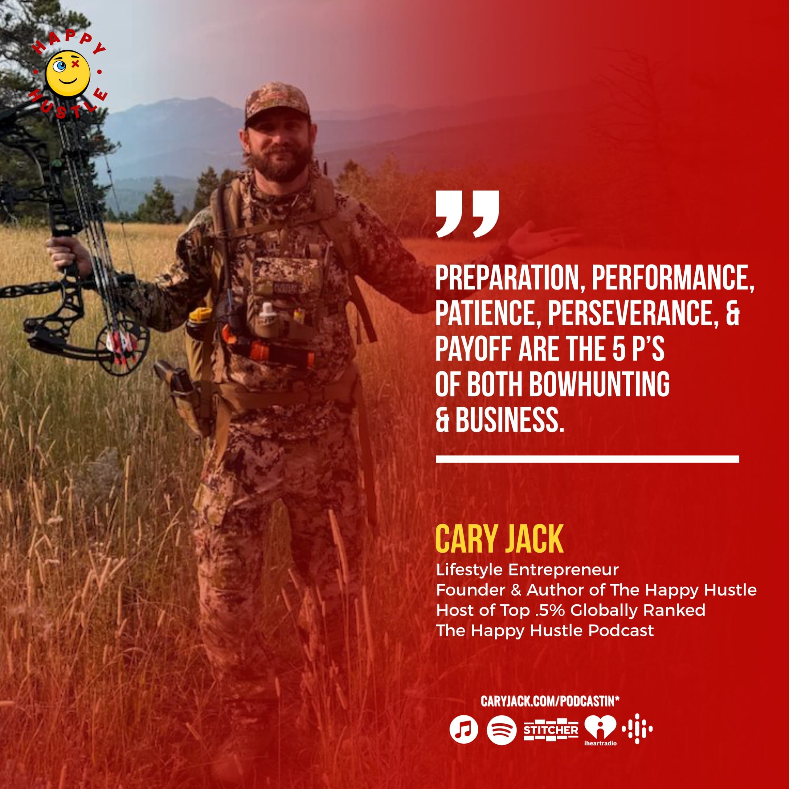 The 5 P’s of Bowhunting & Business: Lessons From the Wild with Cary Jack — quote