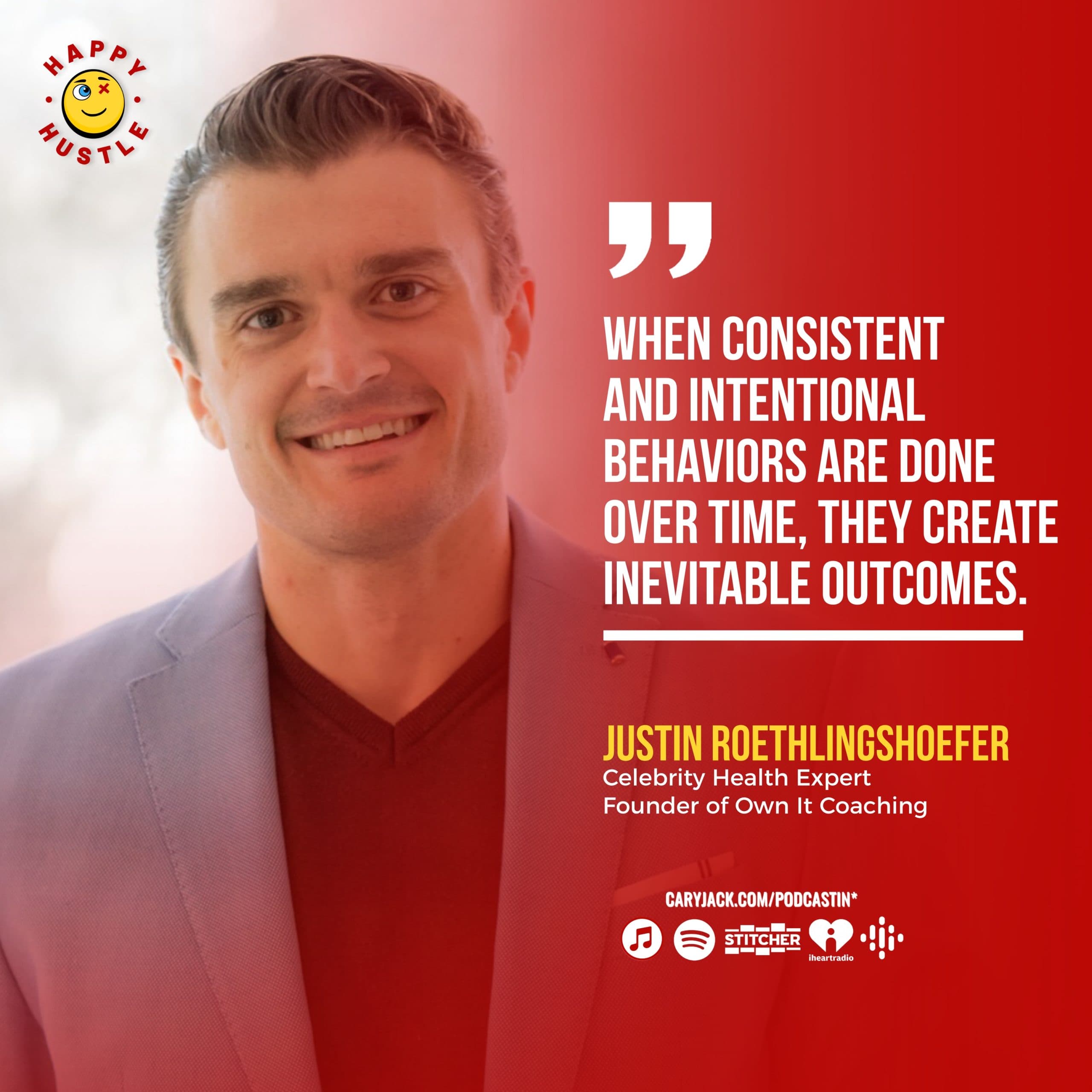 The 3 Keys to Optimized Health – How To Run Your Body, Like You Run Your Business with Celebrity Health Expert & Founder of Own It Coaching, Justin Roethlingshoefer — quote