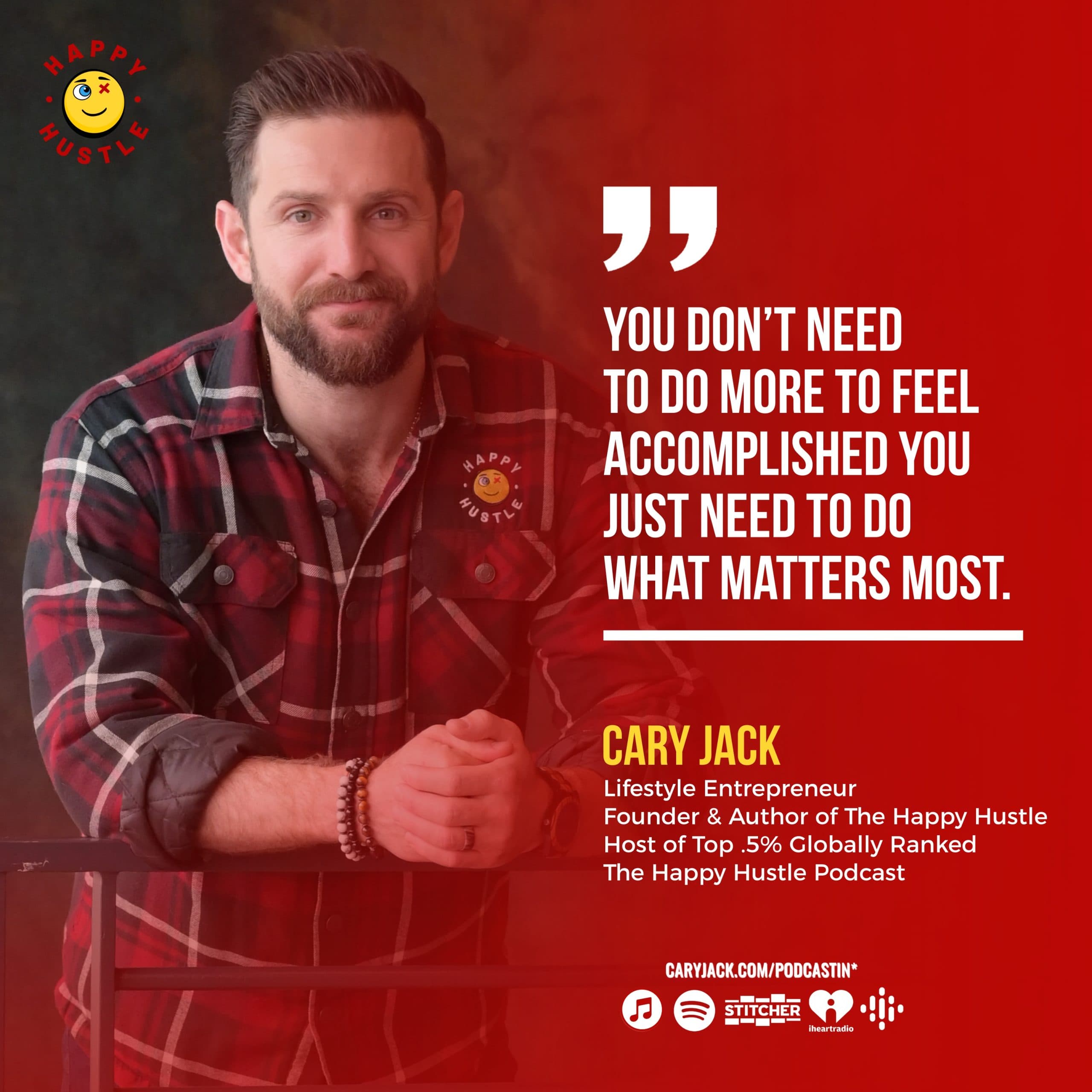 The Key Three MVTs: Win Your Day With 3 Tasks with Cary Jack — quote