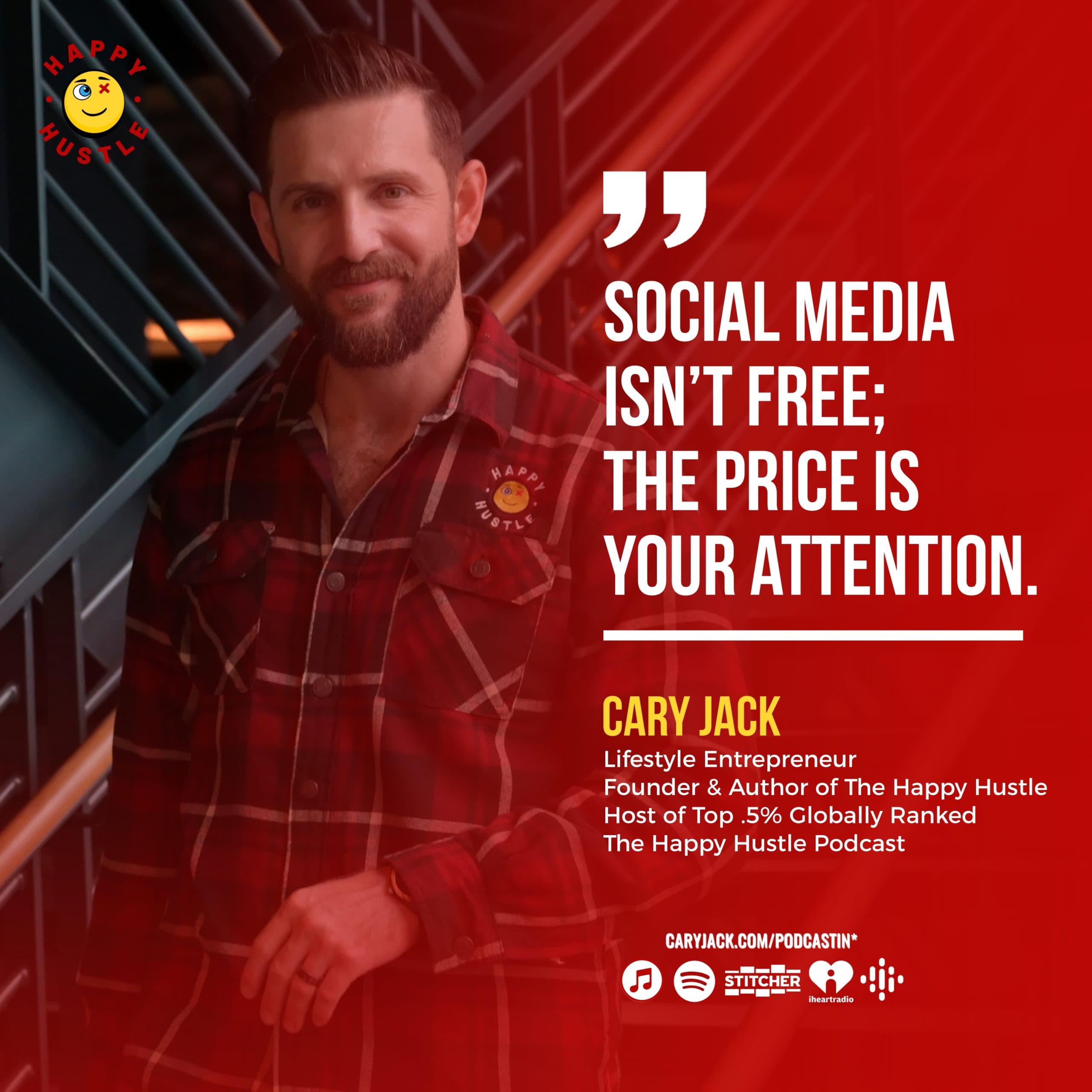 I Deleted Social Media… and Found WAY More Peace & Prosperity with Cary Jack — quote