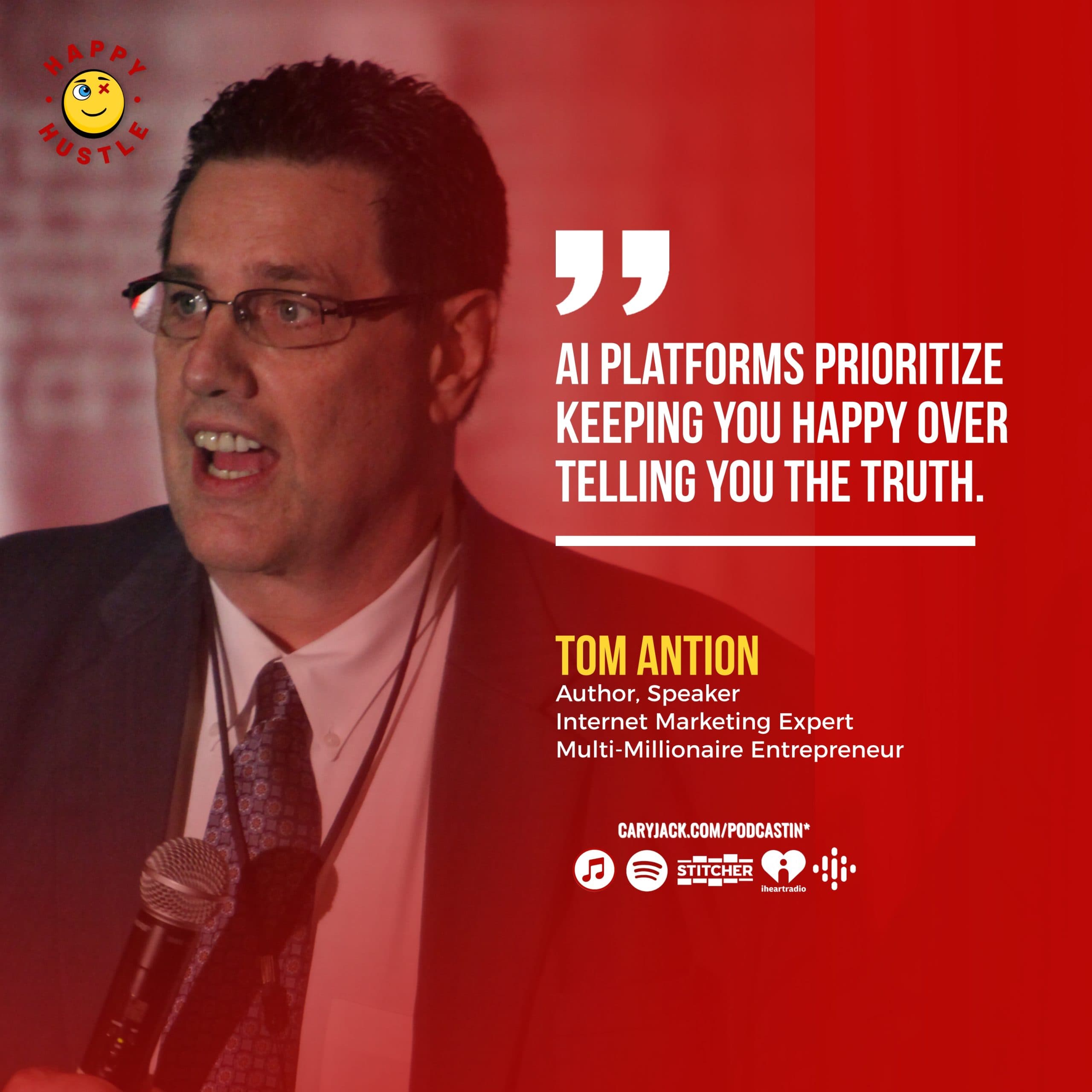 5 Must-Know AI Hacks for Entrepreneurs with Author, Podcaster, and Internet Multi-Millionaire, Tom Antion — quote