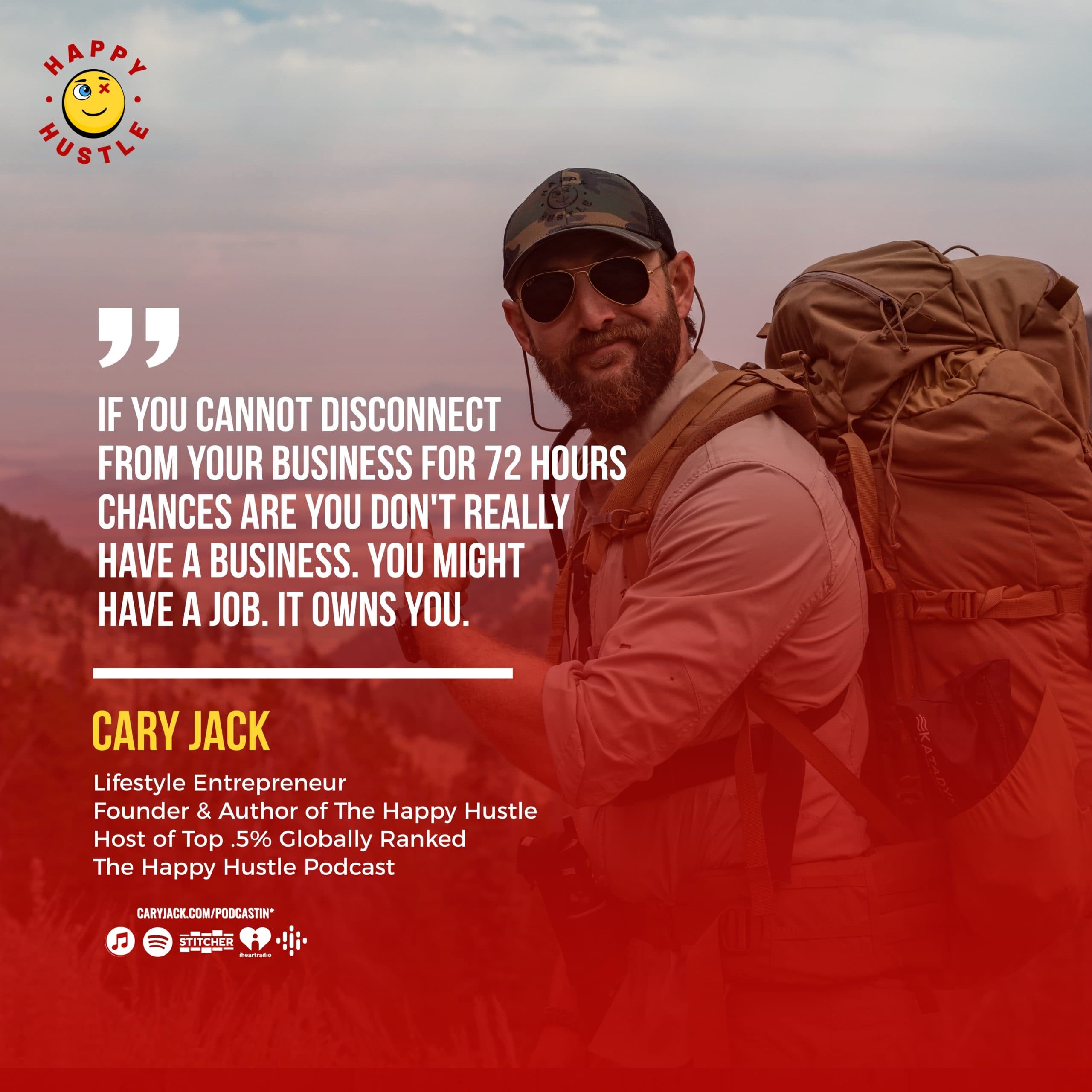 The 3-Day Effect, How 72 Hours in Nature Rewires Your Brain and Unlocks Peak Performance with Cary Jack — quote