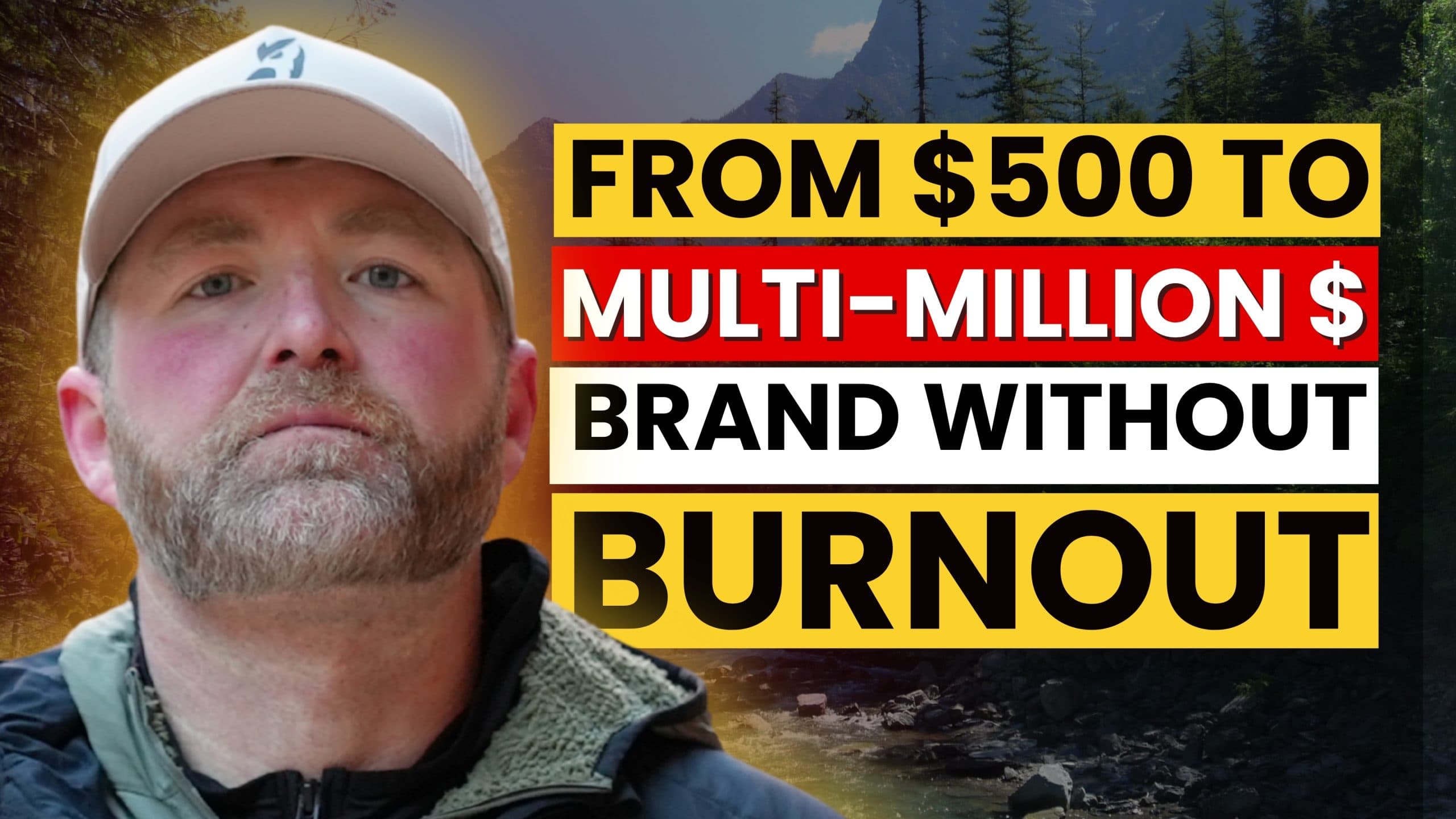 How to Bootstrap a Multi-Million Dollar Outdoor Brand (WITHOUT Investors or Burnout) with Founder & President of Outdoor Vitals, Tayson Whittaker