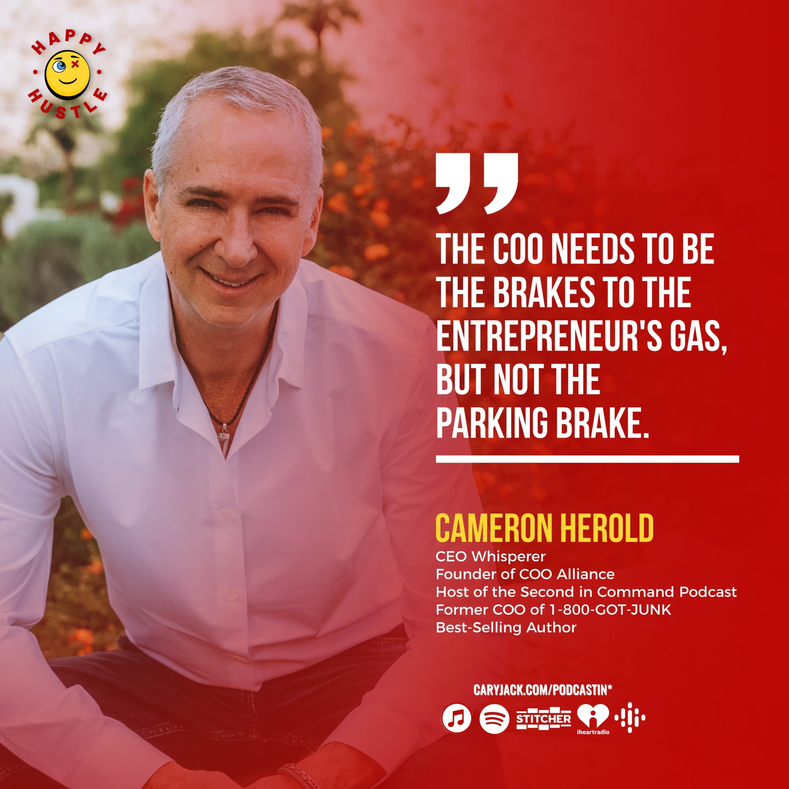 The #1 Biggest Mistake When Hiring a COO & How to Build a Vivid Vision That Scale Your Business Without Burning Out with CEO Whisperer and Founder of COO Alliance Cameron Herold — quote