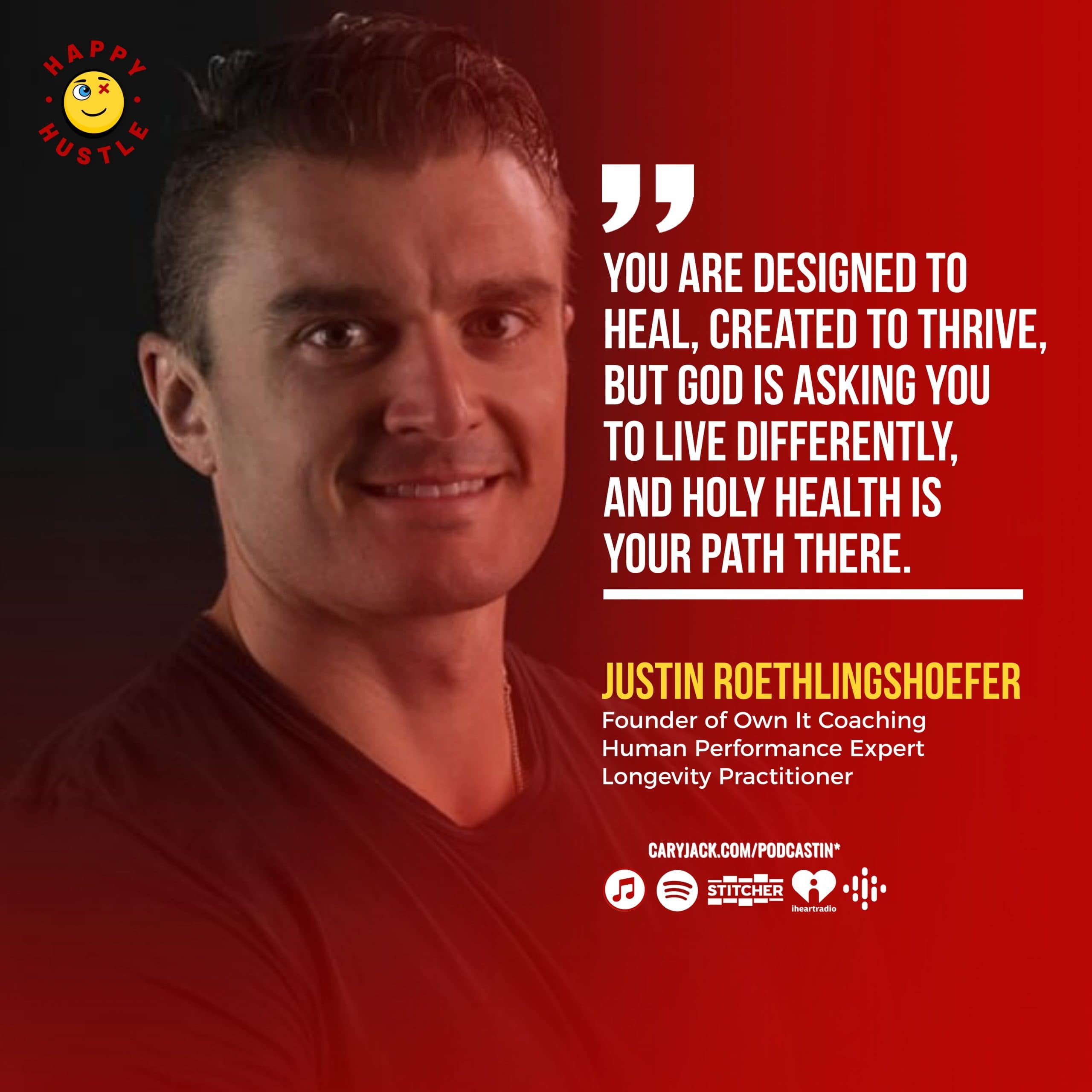 HOLY HEALTH Habits and Rhythms to Heal Your Body with Human Performance Expert and Longevity Practitioner, Justin Roethlingshoefer — quote