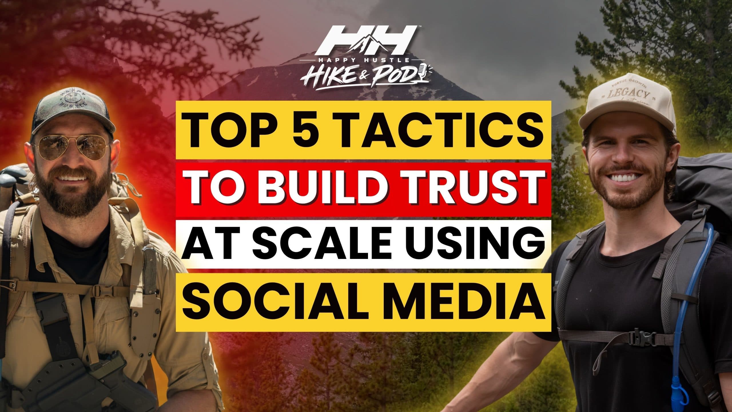 Building Trust at Scale in the Age of AI, Hike & Pod from the Montana Mastermind with Media Scaling Co-Founder Logan Forsyth