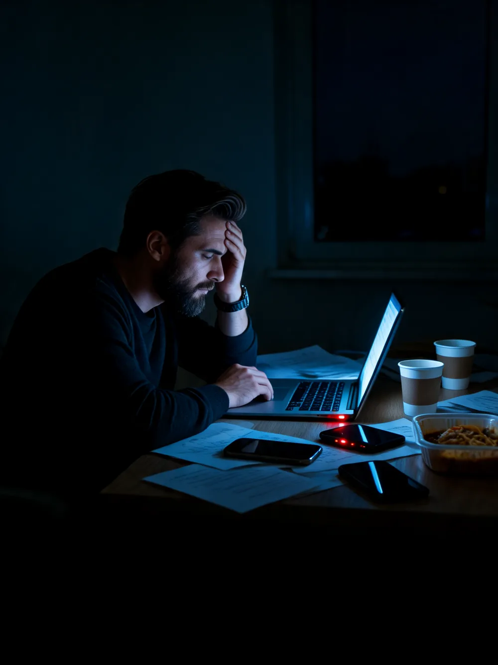 Exhausted Entrepreneur