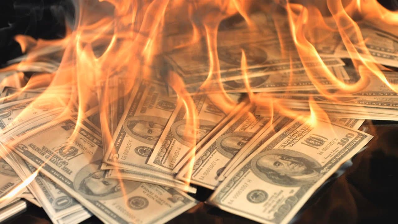 Disengagement burns money