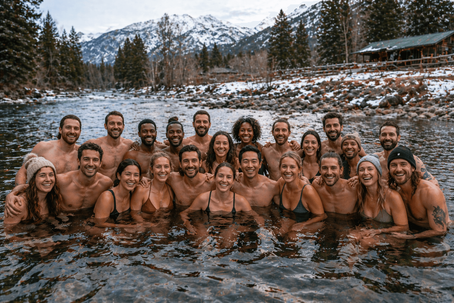 Natural cold plunges